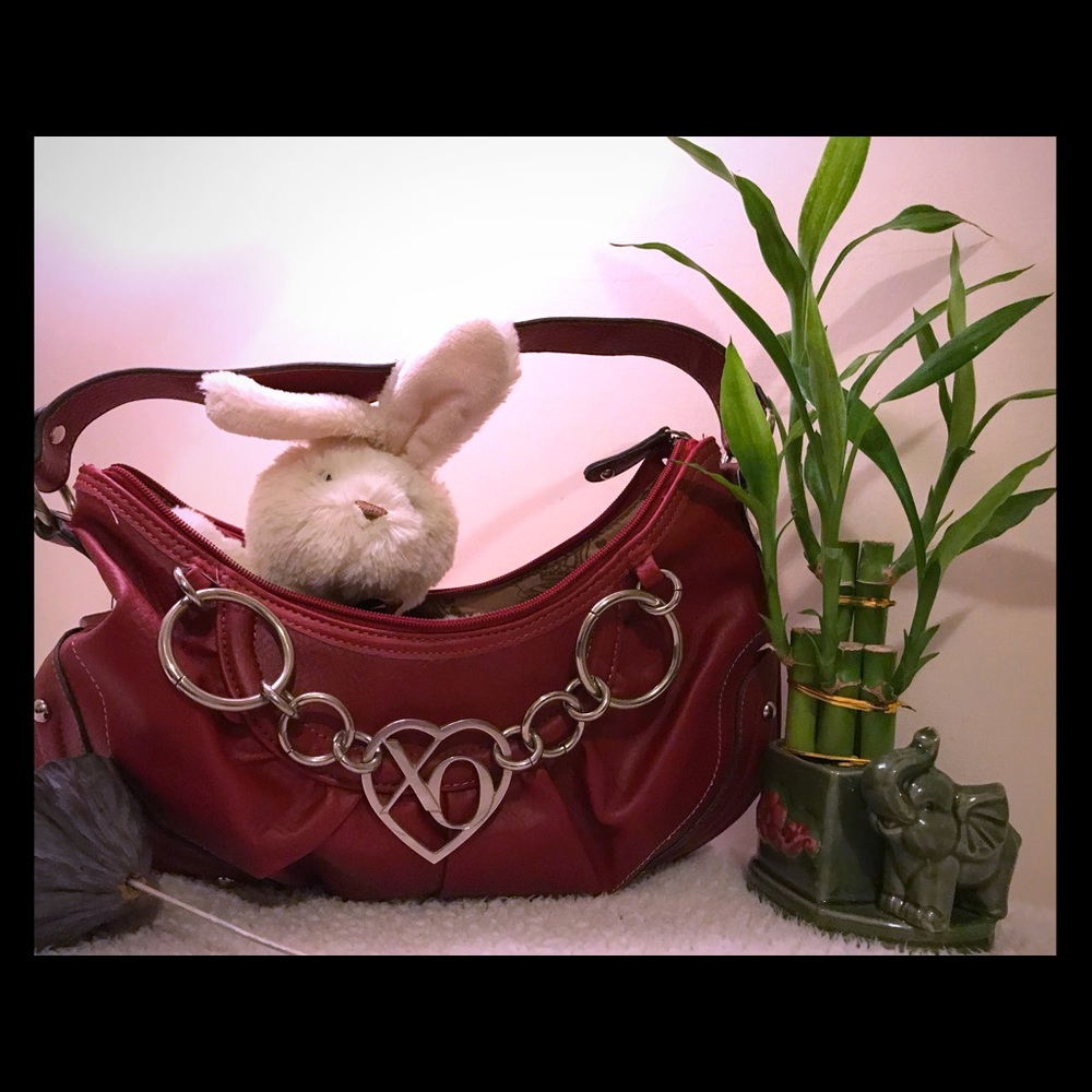 Xoxo red purse